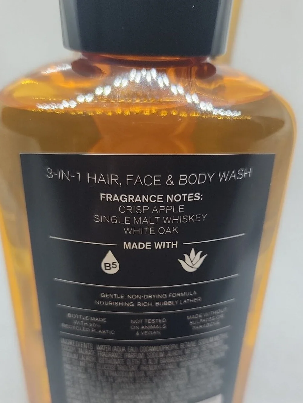 Bath & Body Works To Whiskey Reserv Men's Body Wash & Body Cream NEW 2 Piece Set
